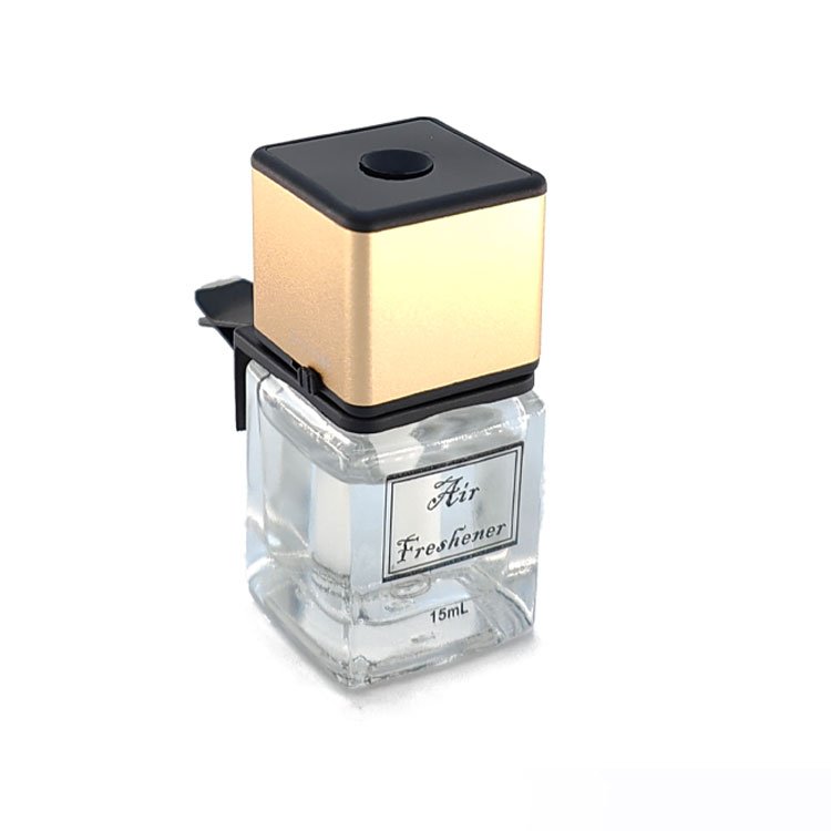 Luxury New Design Car Air Diffuser Essential Oil Aromatherapy Perfume Holder Aluminum Windshield Placement Include Cologne Ocean