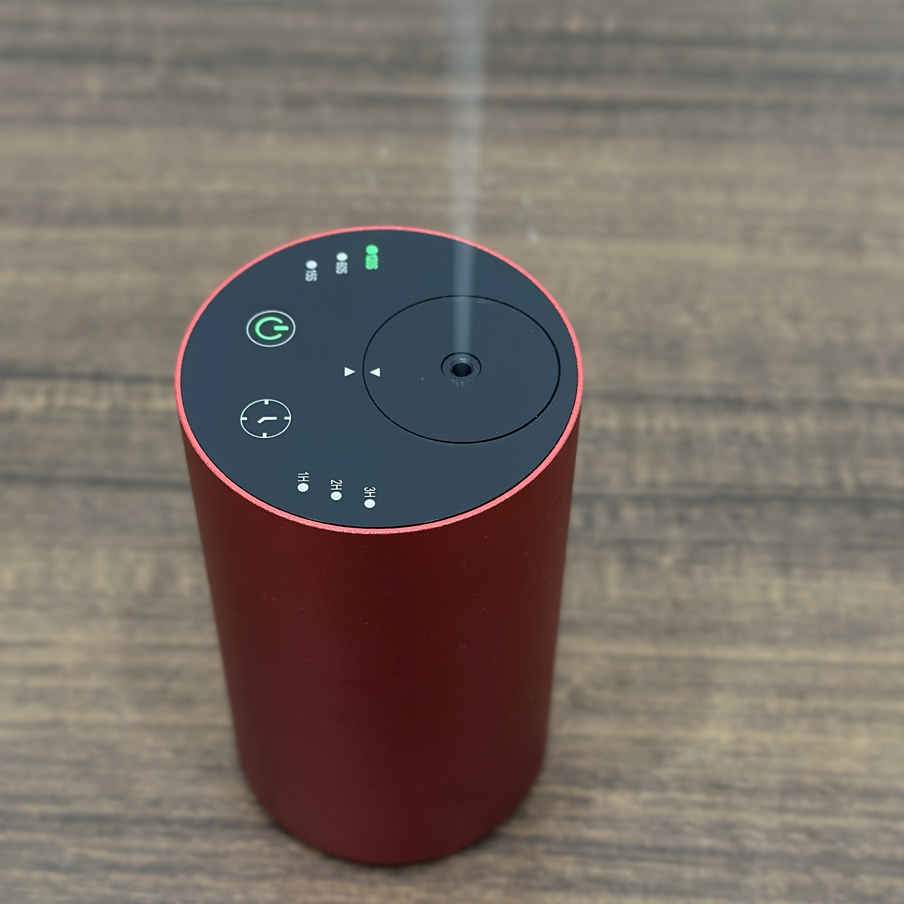 Custom Type-c Rechargeable Car Air Scent Diffuser Machine Waterless Car Aroma Essential Oil Diffuser