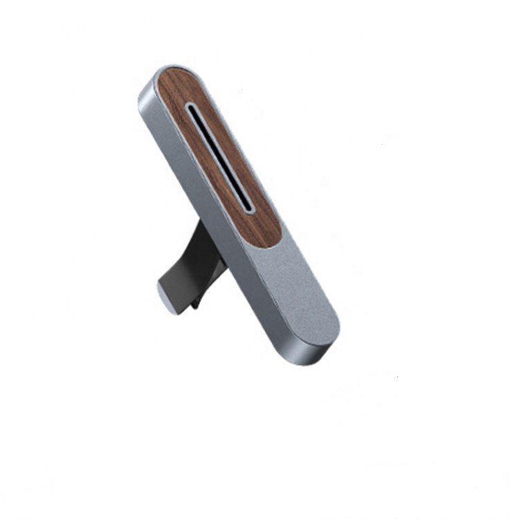 Custom Design Different Fragrance Car Air Freshener in Bulk Luxury Aluminium Alloy Dashboard Gel Car Perfume Air Fresher Vent