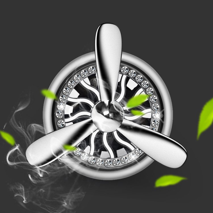 Air Force 3 Car Air Purifier Freshener Diffuser Vent Clip for Remove Smoke and Bad Odors