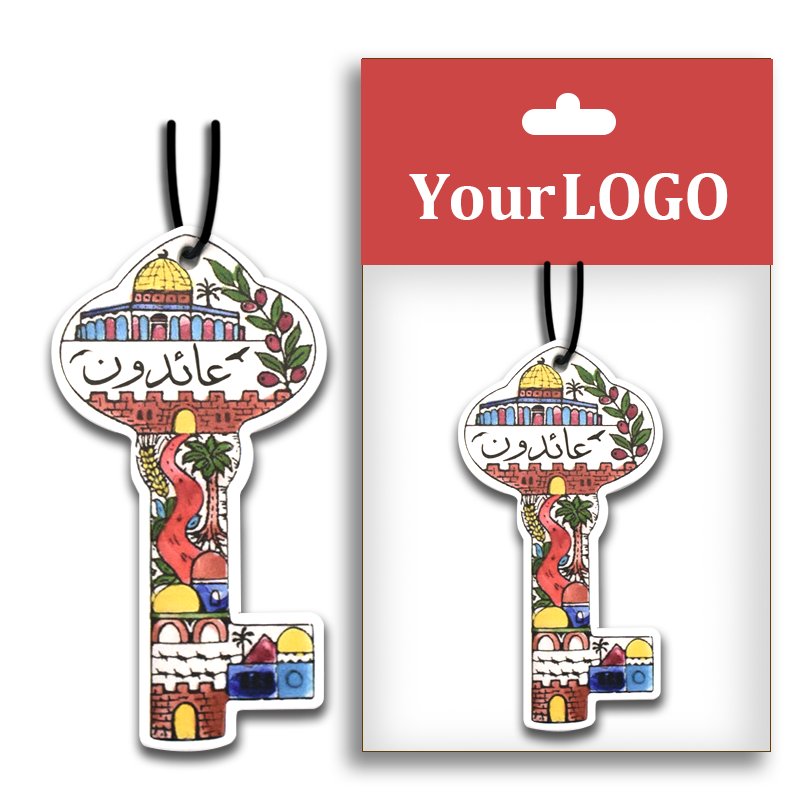 Factory Direct Sales Air Freshener Customized Paper Car Perfume Hanging Air Freshener for Car Air Freshener