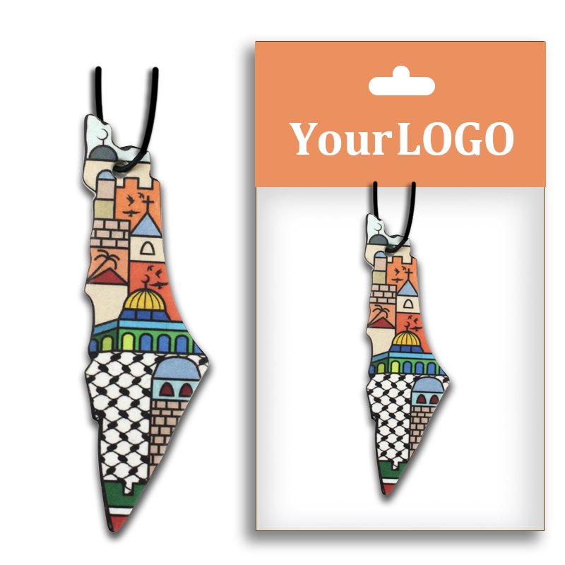 Factory Direct Sales Air Freshener Customized Paper Car Perfume Hanging Air Freshener for Car Air Freshener