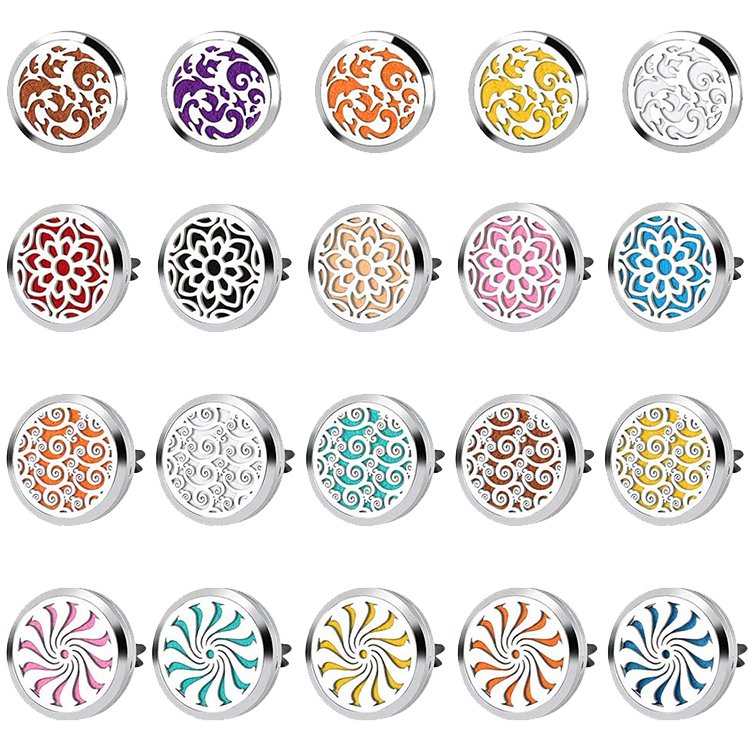 Aroma Universal Car Air Freshener Vent Clip Hanging Holder Essential Natural Oil Diffuser Sensor Fragrance