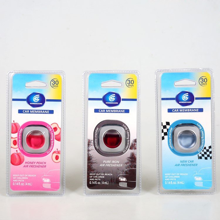 Wholesale Essential Oil Liquid Car Perfume Vent Clip Car Air Freshener Long Lasting Outlet Diffuser Breathable Membrane Perfume