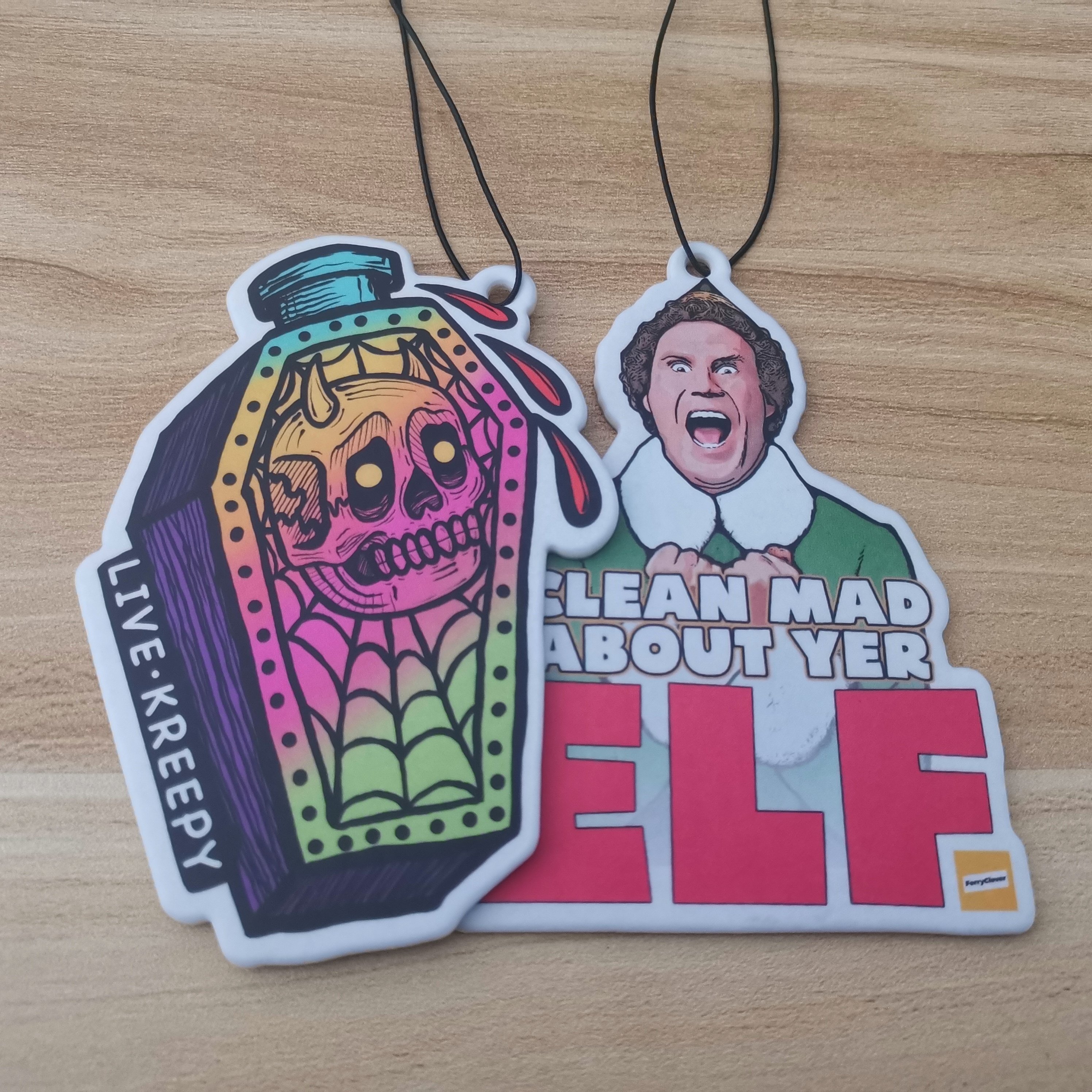 LONG STRONG SCENT CUSTOM AIR FRESHENER WITH YOUR LOGO