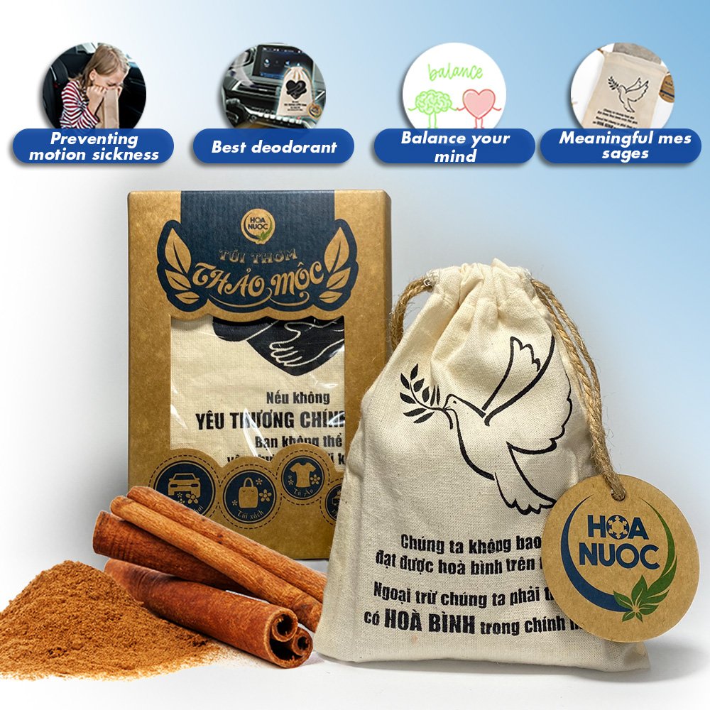 Car Smell Air Freshener Type Air Purifier Package Initial Bulk OEM High Quality Aromatic Bag For Car Made in Vietnam