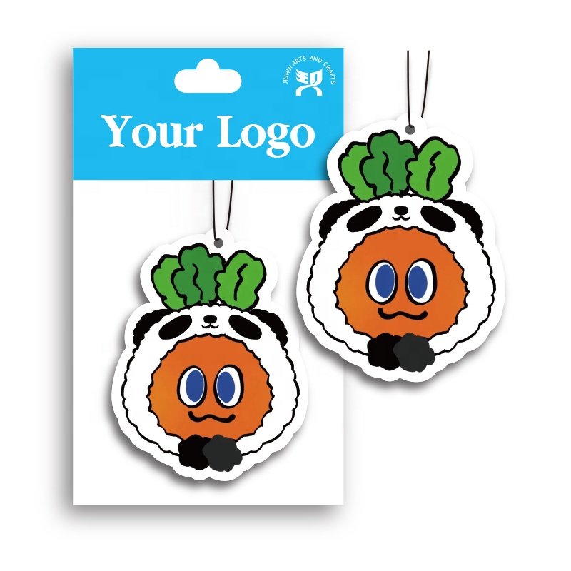 Hot Sale Custom Air Freshener Long Lasting Various Scents Printed Paper for In-Car Use