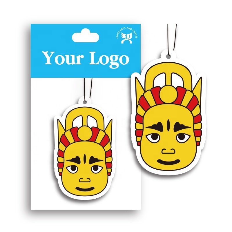 Hot Sale Custom Air Freshener Long Lasting Various Scents Printed Paper for In-Car Use