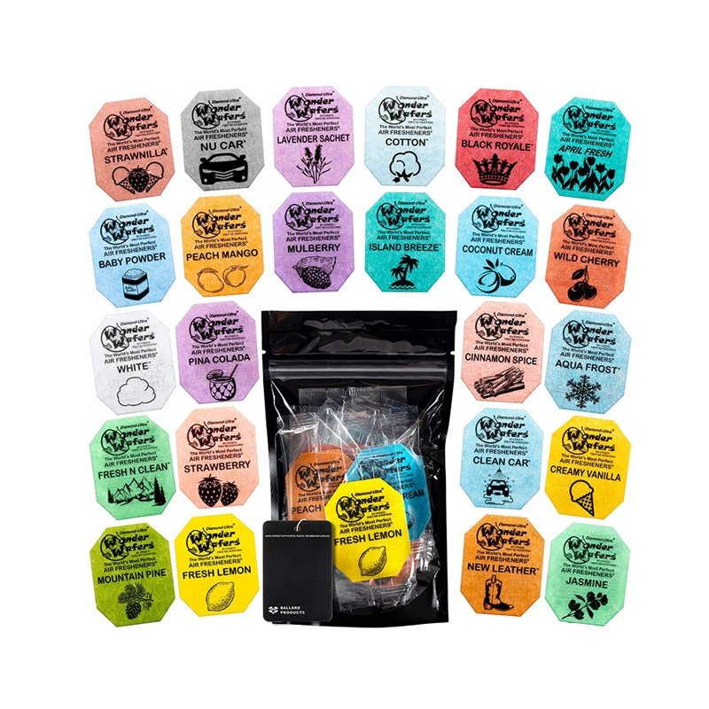 Car Air Freshener 1 Wafer of Each Scent - Bundle with Ballard Products