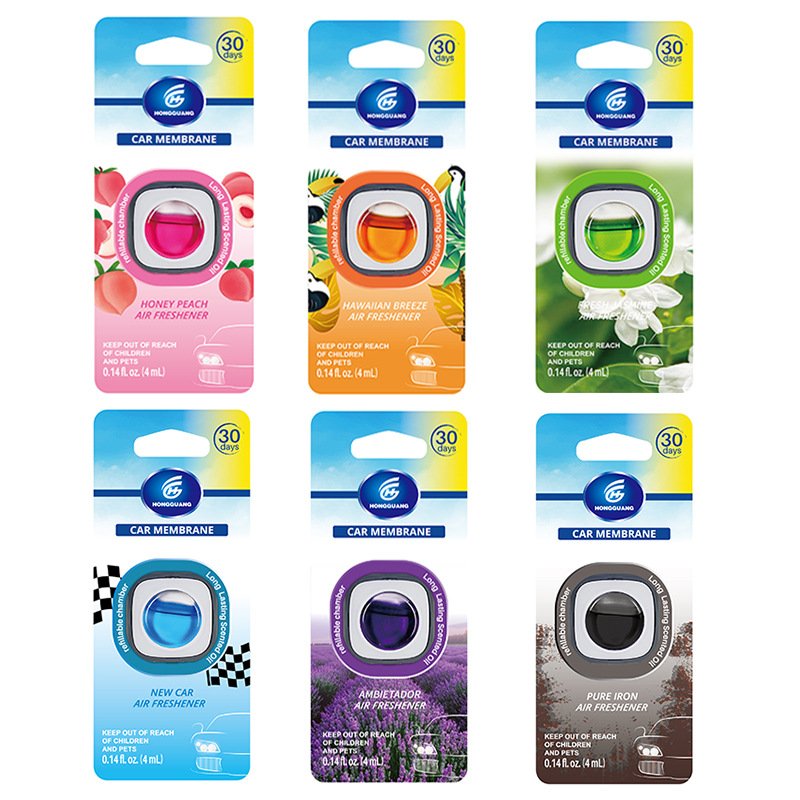 OEM Fragrance Manufacturers Auto Liquid Scent Perfume Smell Diffuser Vent Clip Custom Car Air Freshener