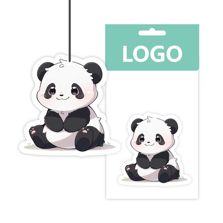 Car air freshener new scent cotton paper custom hanging style absorbing paper for air fresheners