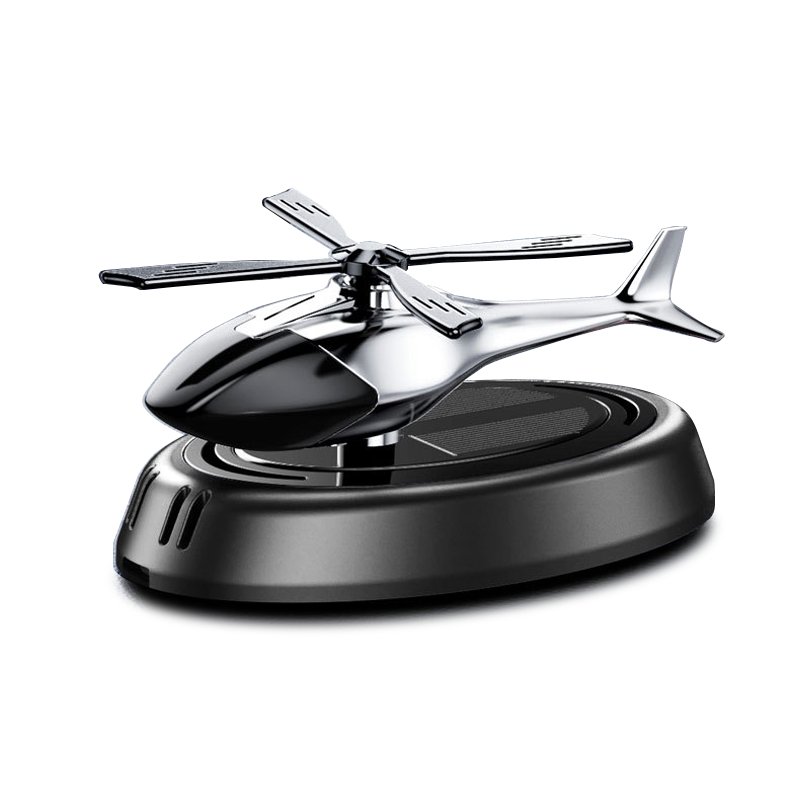 New Instrument Panel Placing Air Freshener Deluxe Solar Helicopter Fashion Accessories Car Freshener Aromatic Therapy