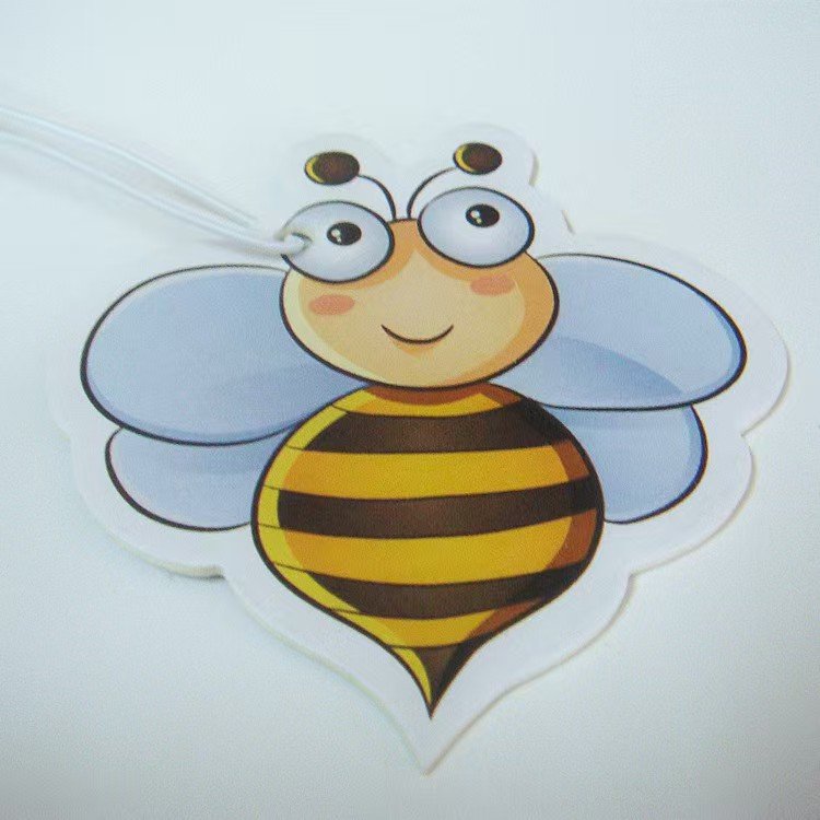 Car Freshener Manufacturer Customized Logo All Scents Refresh Paper Car Air Fragrance Air Freshener