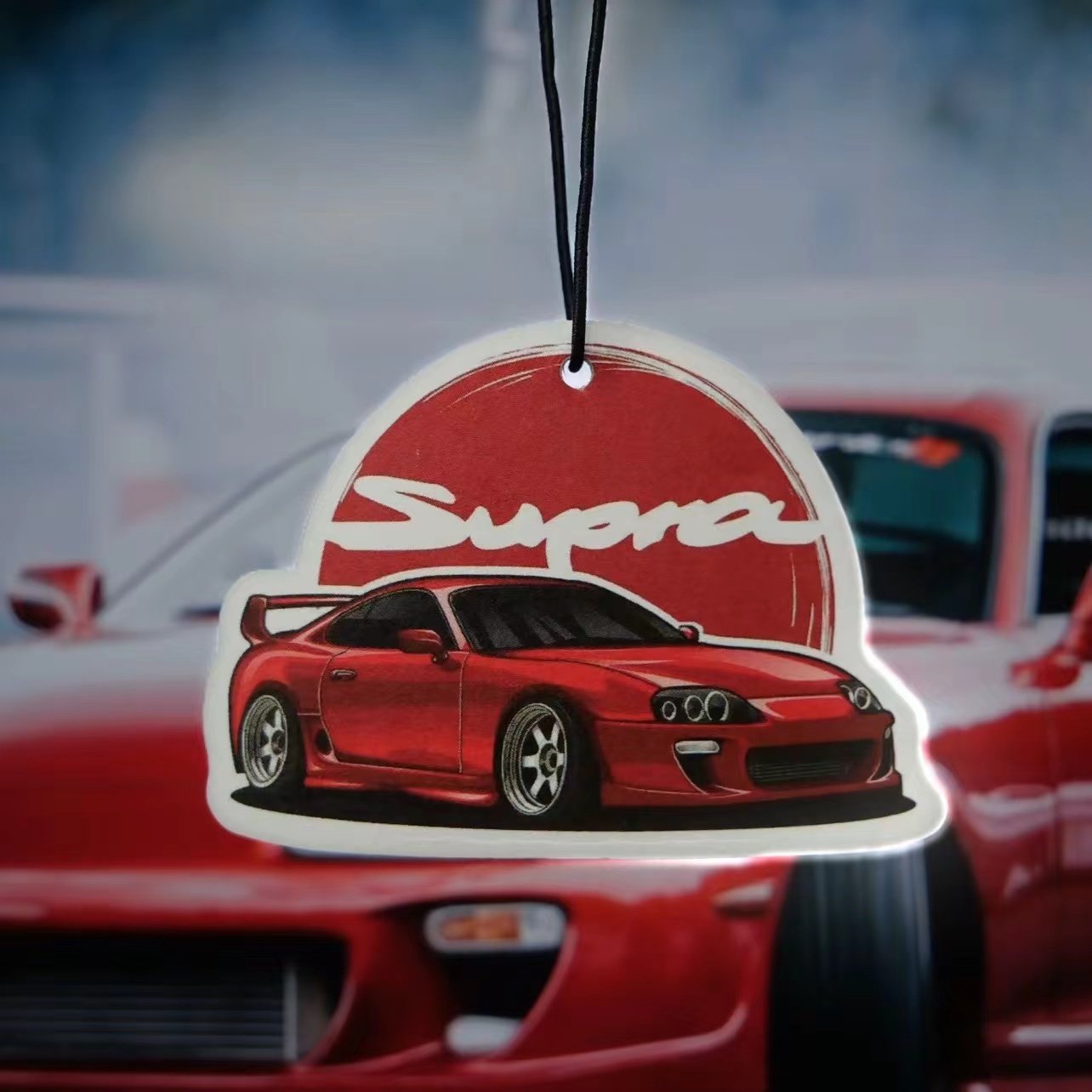 Luxury Cool Car Ventilation Air Freshener Various Fragrances Customized Sizes Cold Suspension Car Freshener Selection Made Paper