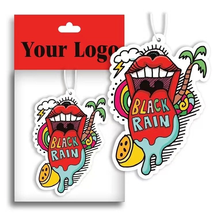 Long Lasting Fragrance Car Freshener Air Freshener Different Scents Paper Funny Car Air Freshener Christmas Decoration