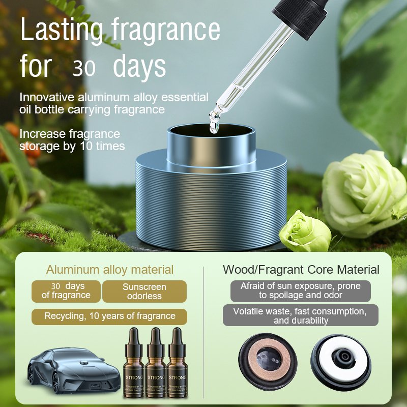 Car Model Air Freshener Perfume Accessory Car Mounted Aromatherapy Spray Scent Machine Car Fragrance Diffuser