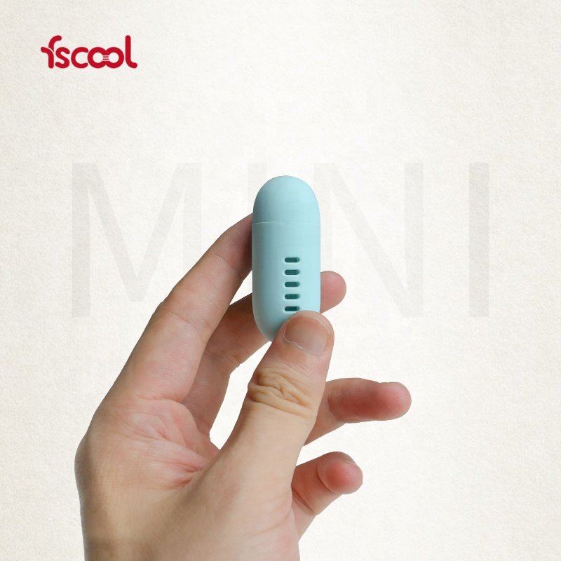 New Portable Mini Capsule Shape Eco-friendly Silicone Car Air Purifier Fresheners Customized Air Freshener