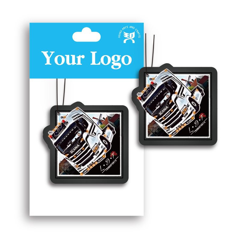Wholesale Luxury customized logo all scent refresh paper car interior accessories car diffuser air freshener