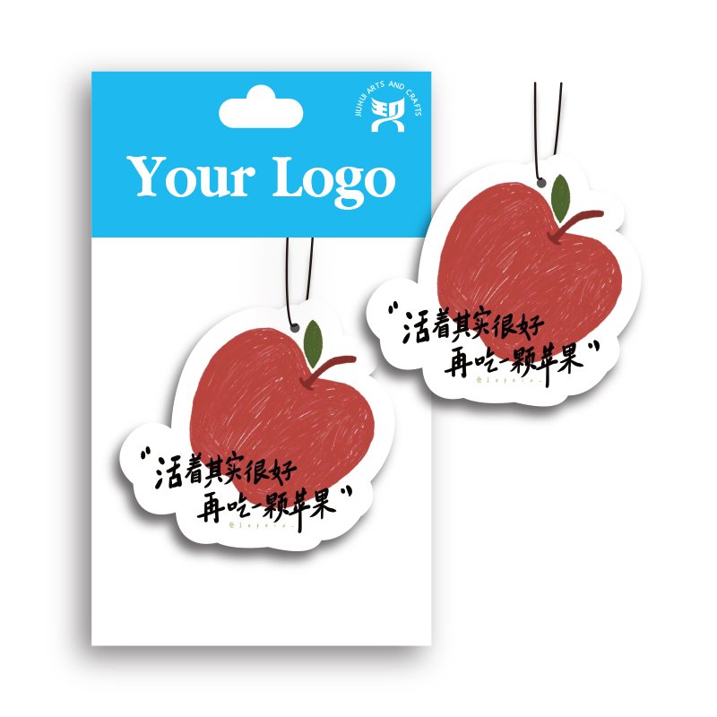 Wholesale Luxury customized logo all scent refresh paper car interior accessories car diffuser air freshener