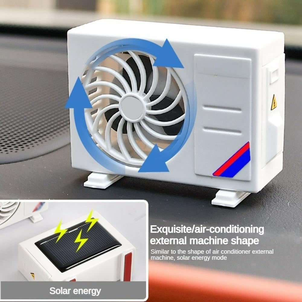 2024 Hot selling Wholesale solar energy accessories air conditioning shapes car aroma diffuser