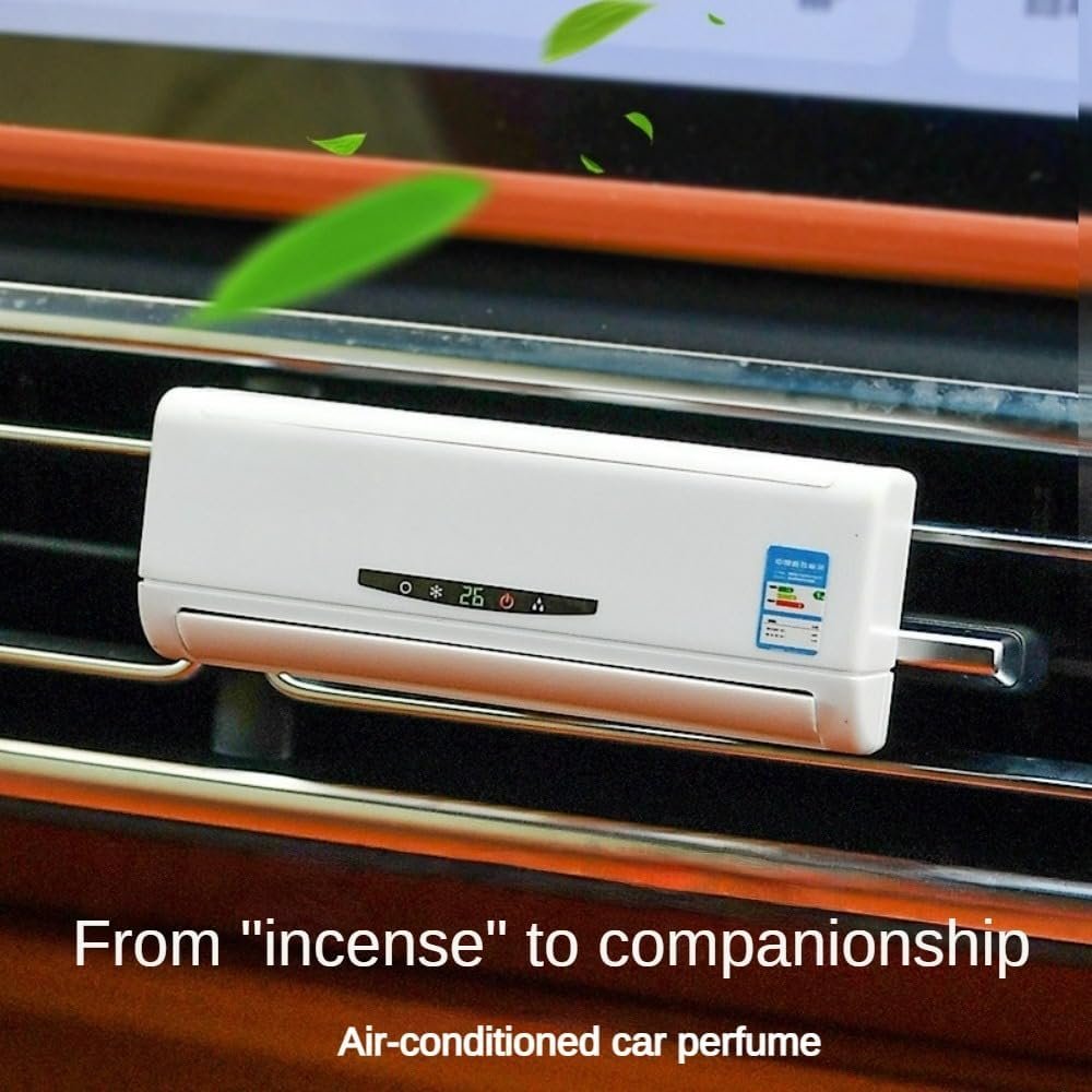 2024 Hot selling Wholesale solar energy accessories air conditioning shapes car aroma diffuser