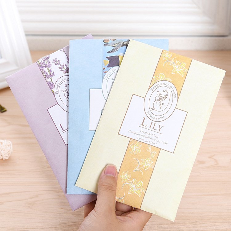 2024 Lavender Air fresheners Sachet Car Living Room Dry Flower Wardrobe Deodorant Aromatherapy Bag Sachet Wardrobe Fragrance Bag