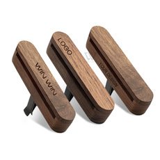Hot Sale Custom Decorative Car Air Freshener Scent Diffuser Wood Refill Car Outlet Fragrance Exhaust Clip