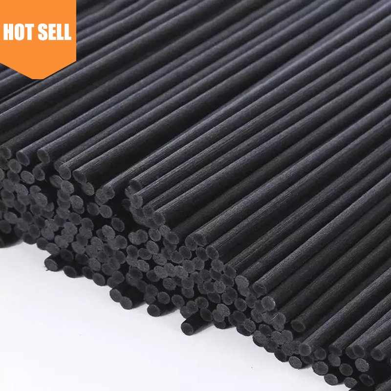 Home Air Freshener Aroma Essential Oil Black Fiber Fragrance Reed Diffuser Stick