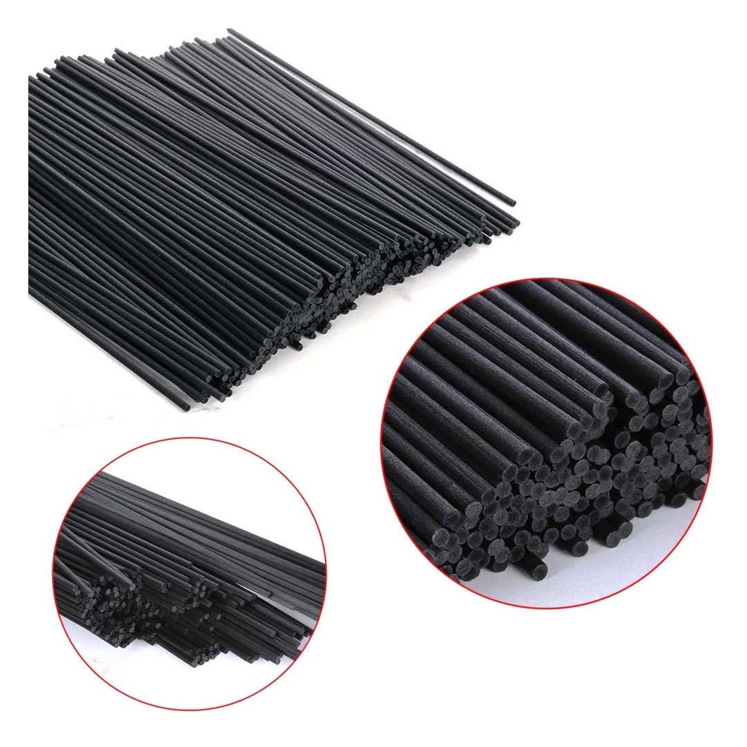 Home Air Freshener Aroma Essential Oil Black Fiber Fragrance Reed Diffuser Stick