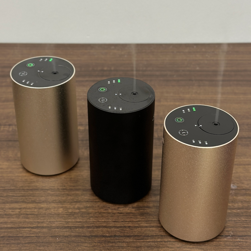 Wholesale Luxury Pure Essential Oil Car Diffusor Wireless Smart Spray Portable USB Rechargeable Waterless Car Scent Diffuser