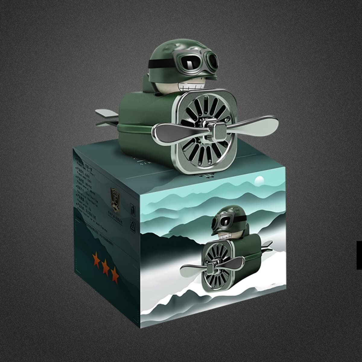 Cartoon Modern Pilot Car Vent Air Freshener Diffuser Clip Aromatherapy Air Conditioner Outlet Car Perfume Products
