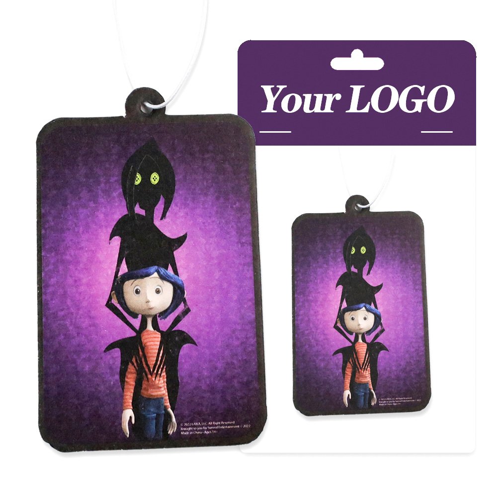 Customized Logo All Scents Refresh Paper Car Air Fragrance Air Freshener