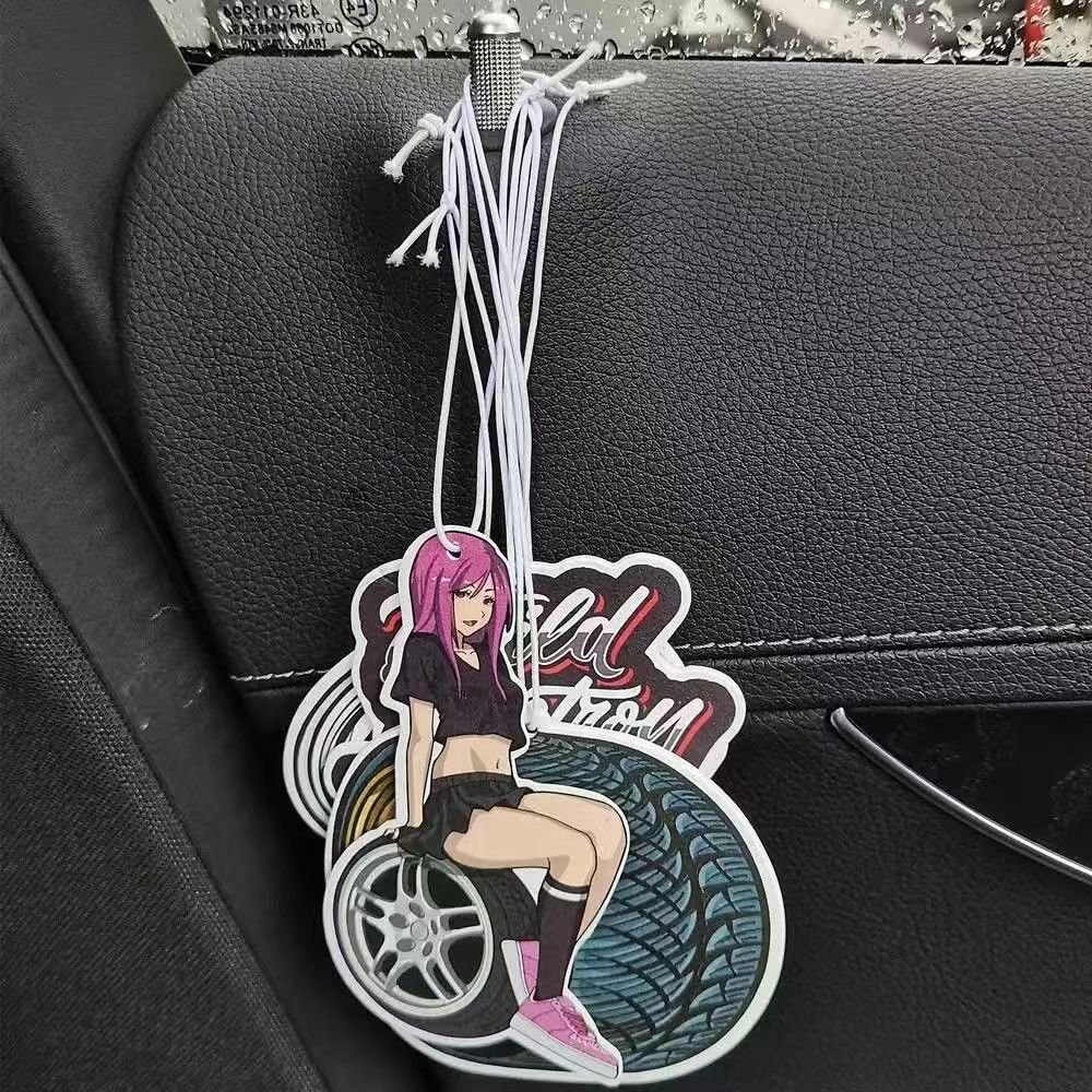 Suspension car air freshener custom logo 2 Yuan Beauty Sea Breeze fragrance car air freshener