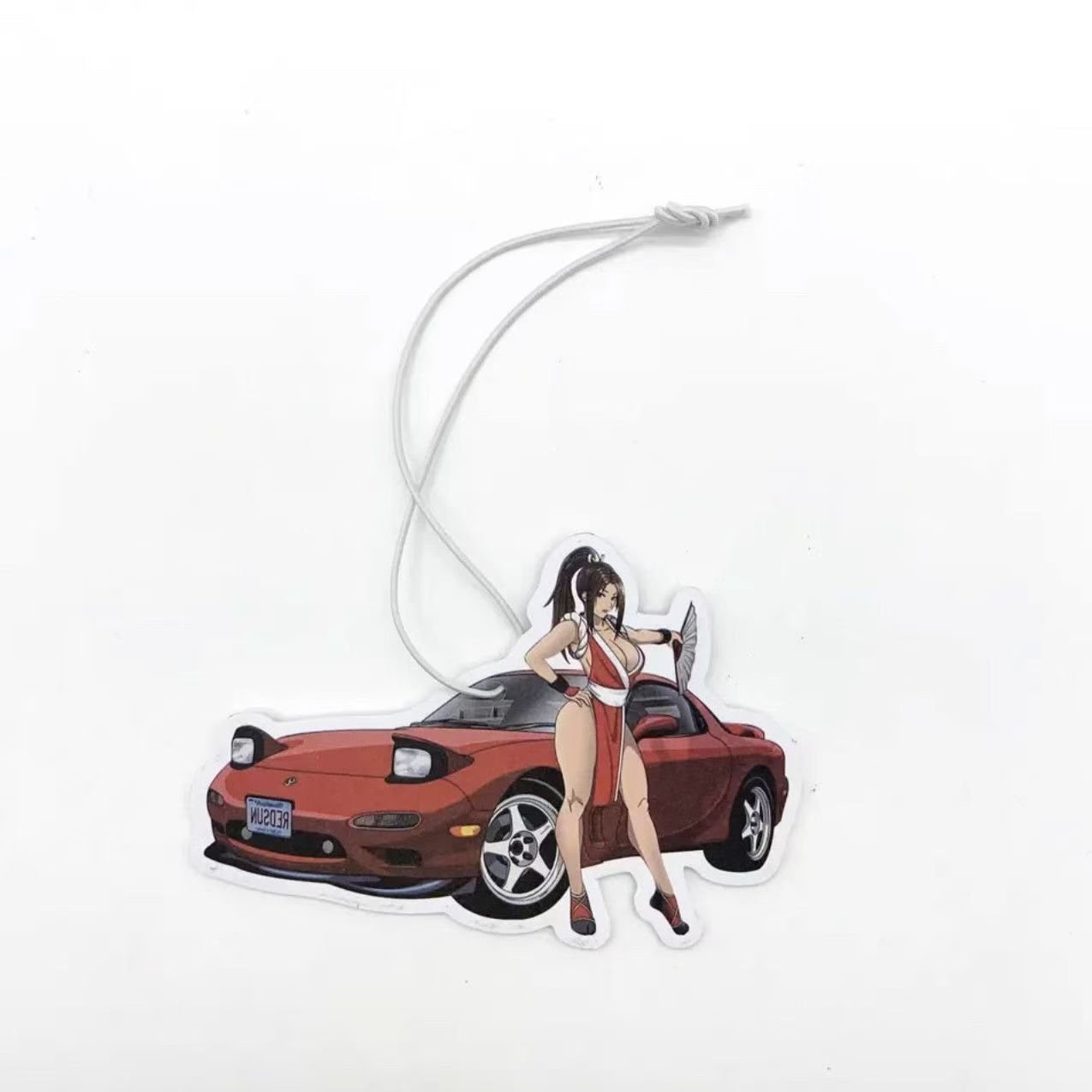 Suspension car air freshener custom logo 2 Yuan Beauty Sea Breeze fragrance car air freshener
