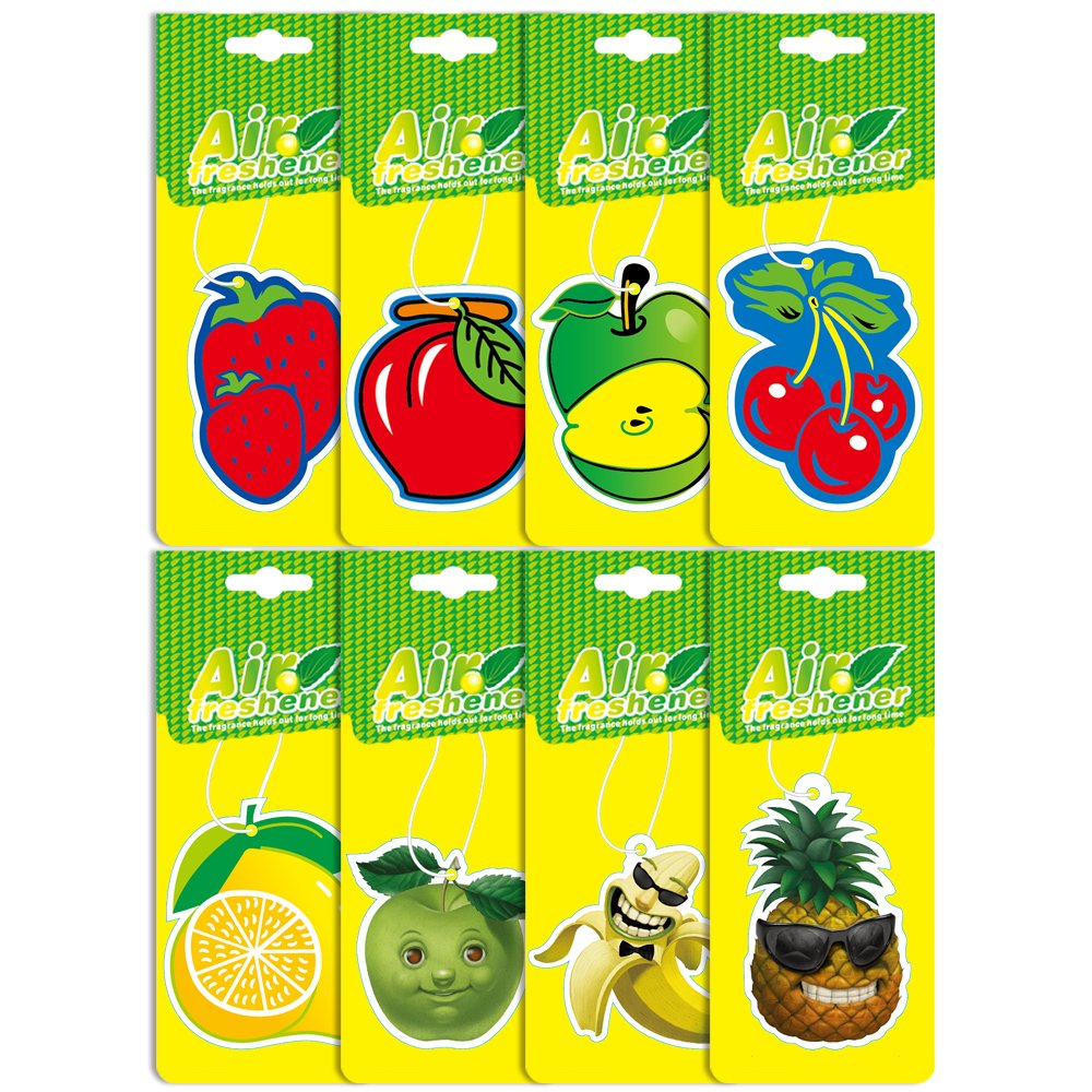 Wholesale Car Scent Airfreshner Deodorant Paper Card Luxury Car Perfume Hanging Car Air Freshener Diffusers