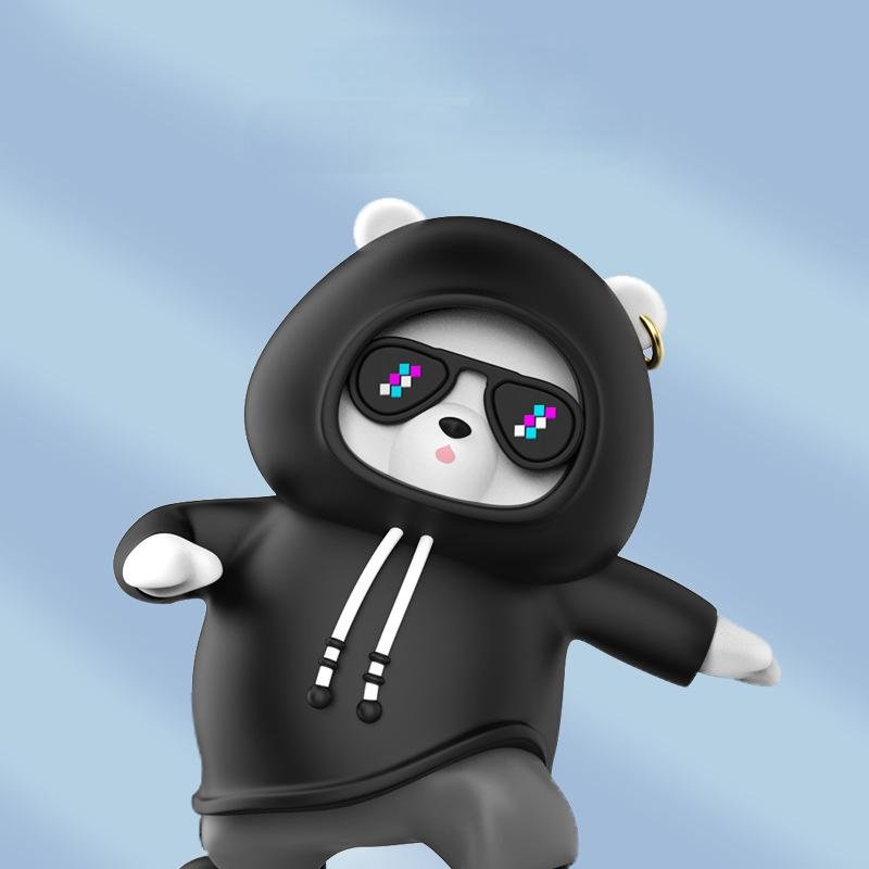 Cartoon Auto Interior phone number parking card with logo Universal Car Accessories