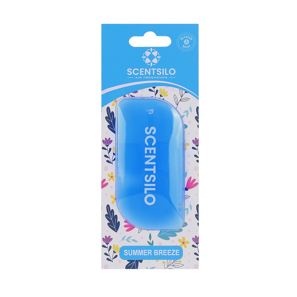 Customized Promotional Gift 3D Gel Scented EVA Perfume Card Eco-friendly Hanging Car Air Freshener For Car