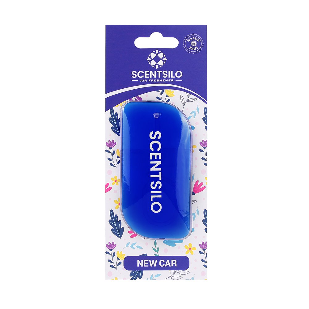 Customized Promotional Gift 3D Gel Scented EVA Perfume Card Eco-friendly Hanging Car Air Freshener For Car