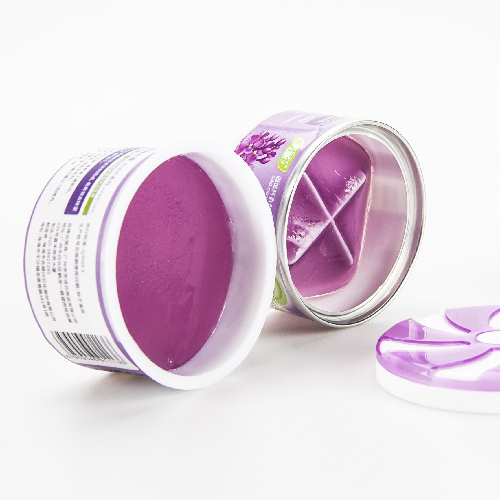 Factory Supply Custom Efficient odor eliminating gel car Perfume Solid Gel Car Air Freshener