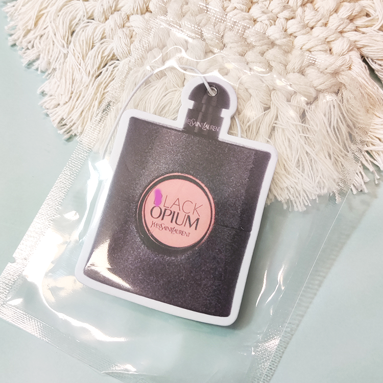 Wholesale Promotional Gifts car perfume luxury bottle paper logo air freshener for car