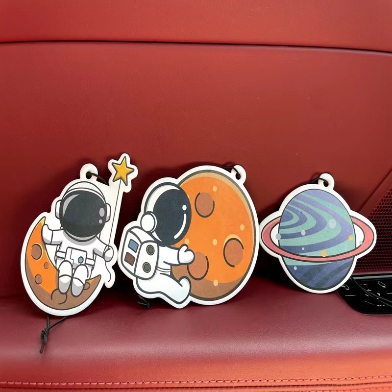 Custom Logo Refresh Paper Car Air Fragrance Air Freshener Hanging Paper Car air Freshener