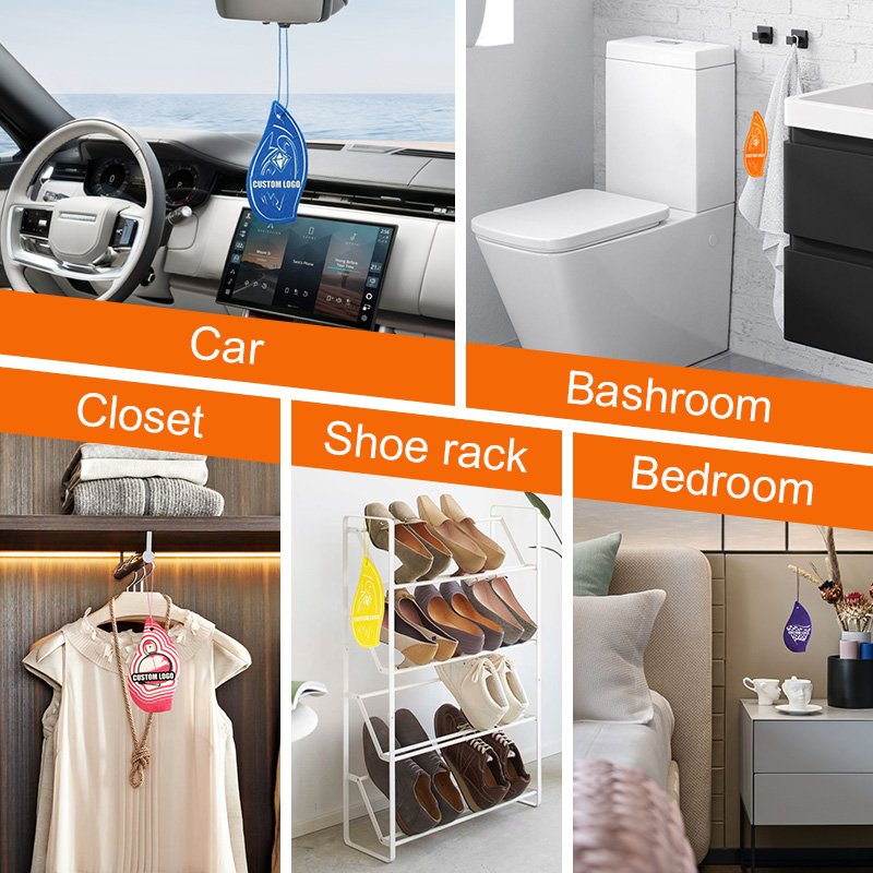 Long Lasting Car Fragrance Paper Air Freshener Room Scent Custom Car Accessories Air Freshener