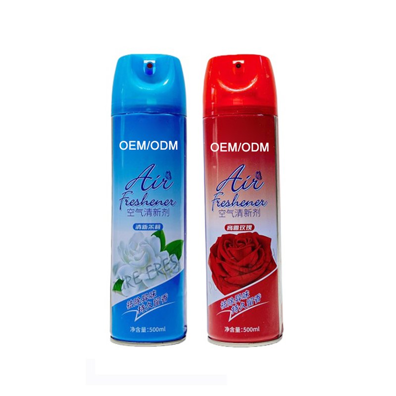 Manufacturer Customized Cleaning Agent Different Smells Air Freshener Spray For Car