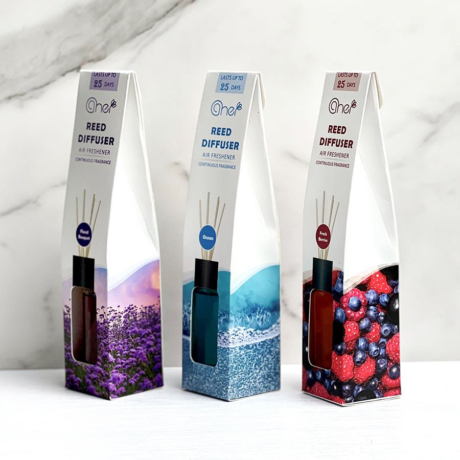 Customized Luxury 50ml Multi-Color Essential Oil Amber Glass Aromatherapy Bottle Reed Diffuser Bottle Car Air Freshener