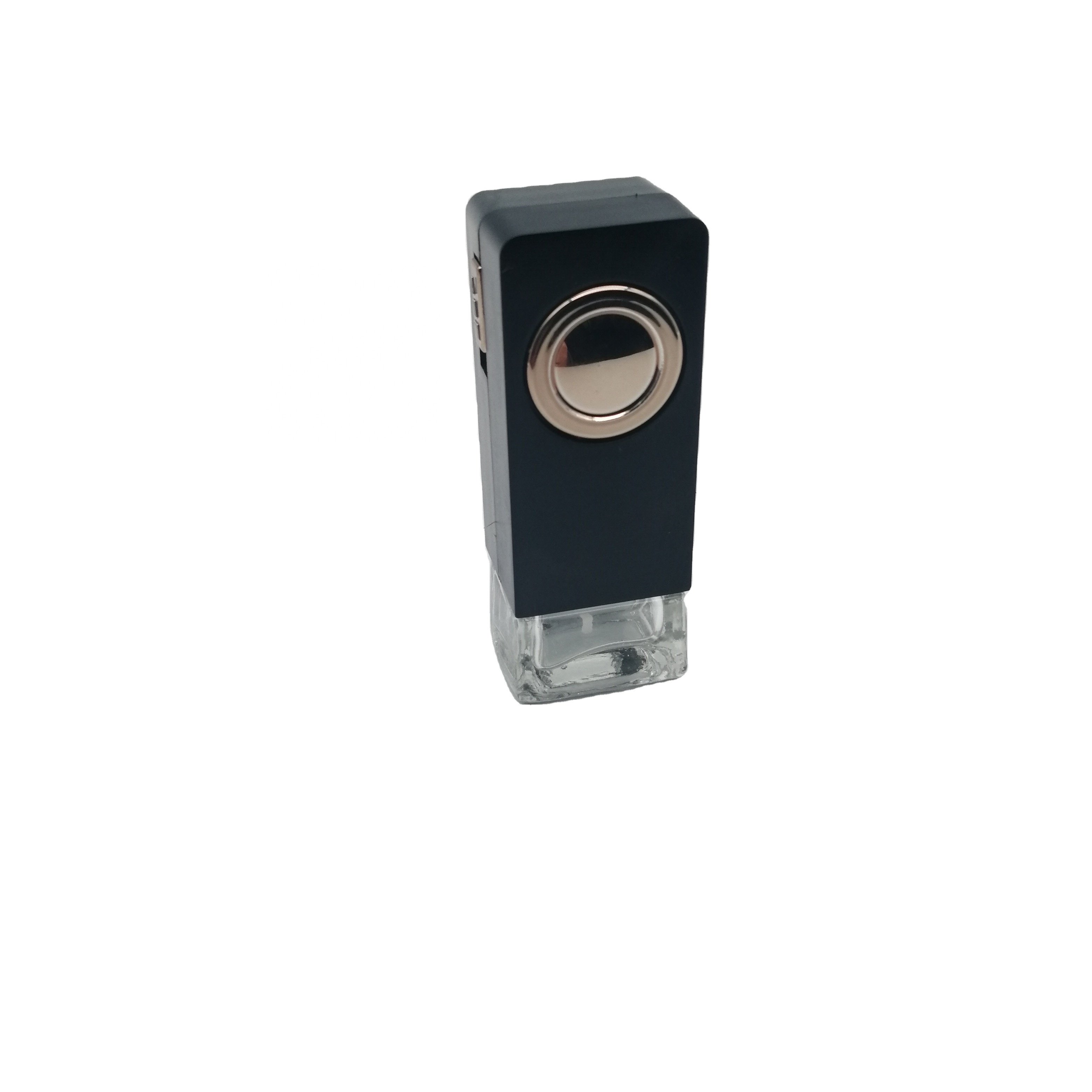 New design Car perfume for car air conditioner with glass bottle car vent clip air freshener