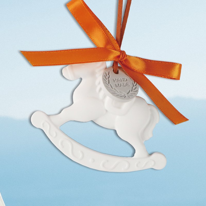 New Ceramic Aromatherapy Flower Aroma Plaster Porcelain Essential Fragrance Oil Diffuser Hanging Car Wardrobe Air freshener