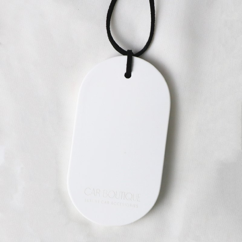 Birthday Gift Hanging Car Ceramic Decoration Aroma Air Freshener Stocked Porcelain Flower Fragrance Essential Oil Diffuser