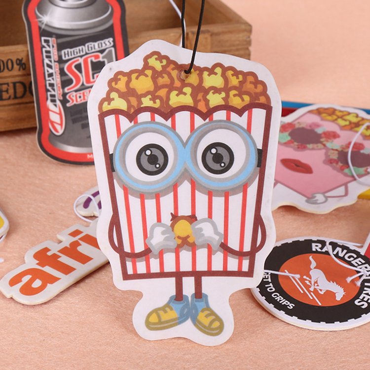 Custom design air freshener wholesale paper car hanging air freshener
