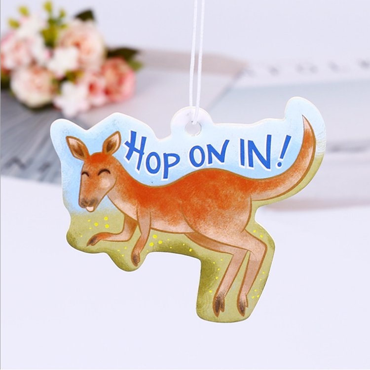 Custom design air freshener wholesale paper car hanging air freshener