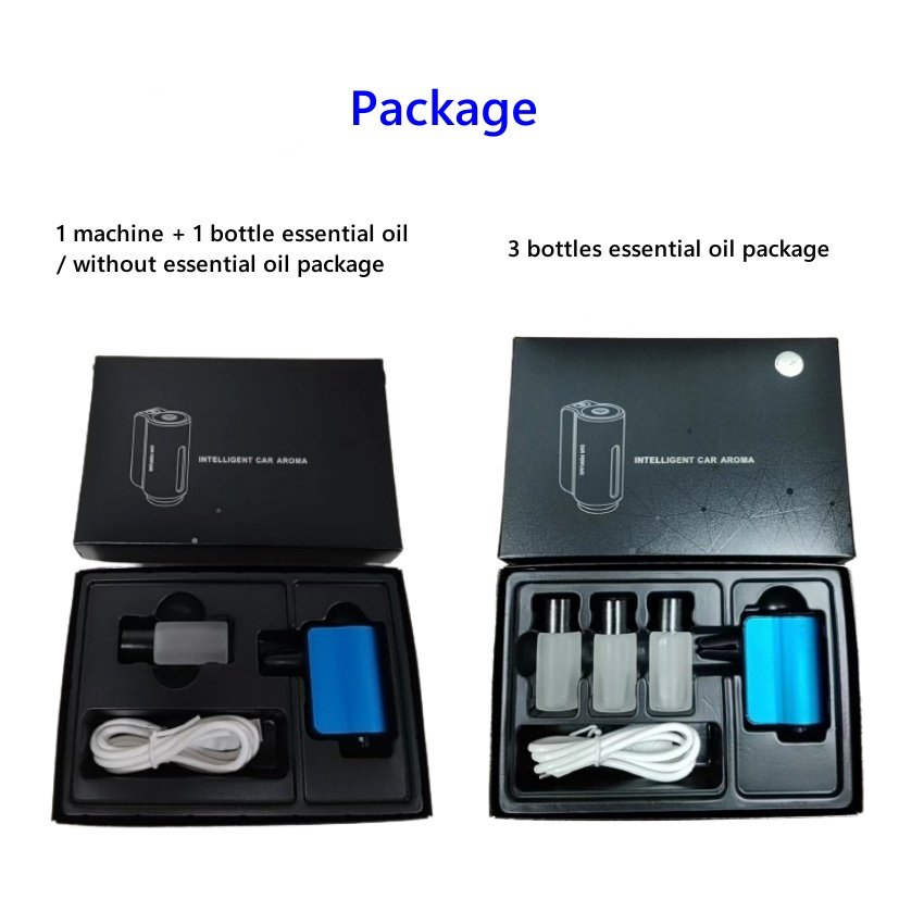 Electric Waterless Car Aroma Scent Diffuser USB Vent Clip Car Air Freshener